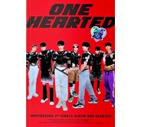 AMPERS & ONE 2° album singolo ONE HEARTED Heart Ver. CD + P. Book + P.Card + ...