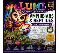 Amphibians & Reptiles - Coloring Book: The Art of Coloring