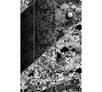 AMPHISBAENA artfully designed sketchbooks, journals and planners - #2 Damask in black & white: A5 notebook with 200 artistically illustrated, dotted pages