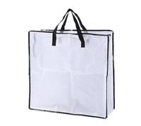 Ampia Borsa Portaoggetti Pieghevole Tessuto Trasparente per Vestiti Trapunte e I