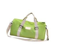 Ampia borsa sportiva impermeabile con scomparti dedicati per asciutto e bagnato, costruzione in nylon duraturo, scelte di trasporto versatili, compatta per brevi viaggi necessari, fine settimana