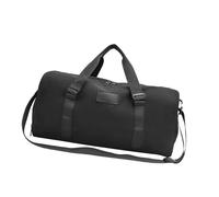 Ampia borsa sportiva impermeabile con scomparti dedicati per asciutto e bagnato, costruzione in nylon duraturo, scelte di trasporto versatili, compatta per brevi viaggi necessari, fine settimana