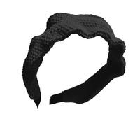 Ampia fascia per capelli da donna, morbida e alla, accessorio elastico con vestibilità comoda, design alla con tessuto antiscivolo, accessorio sportivo quotidiano per lo sport