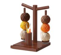 Ampia gamma di usi: caratteristiche di un supporto per telefono integrato, questo porta yarn holder spinner simplifies sewing thread organization and provides tutorial viewing ease, catering to