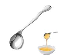 Ampia gamma di utilizzi: Spoons with a curved design assist disabled adults, providing stability and ease of use for seniors and pazients, ensuring they can enjoy meals independently without