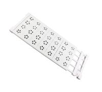 Ampia Guardaroba -Tensione -cheft -divider e Organizzatore di Ripiani di Tensione Telescopica per Barrette, Senza Chiodi Necessari Scaffali di Tensione per Piccoli Armadi (Lunghezza 30-40 (Lunghezza