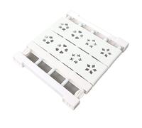 Ampia Guardaroba -Tensione -cheft -divider e Organizzatore di Ripiani di Tensione Telescopica per Barrette, Senza Chiodi Necessari Scaffali di Tensione per Piccoli Armadi (Lunghezza 30-40