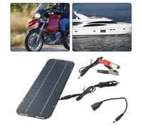 Ampia Luce per solare Caricatore Goccioli Kit Pannello per solare ABS Plastica