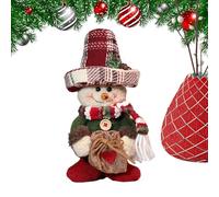 Ampiamente usato per bambole di supporto in peluche di Natale, bambole di neve cristiane, scaffali, ecc., Questa bambola di neve che decora in modo trasparente il fascino festivo ovunque o