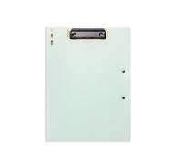 Ampie applicazioni Cartella A4 multicolore Blocco note multifunzione a doppia clip Contratti dati Archivi Finiture for ufficio(Green)