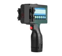 Ampie applicazioni di codifica A for stampante a getto d'inchiostro portatile non crittografata da 12,7 mm con inchiostro ad asciugatura rapida for Codice a barre QR Numero di Logo Stampante for etich