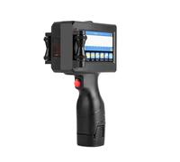 Ampie applicazioni di codifica Pistola for stampante a getto d'inchiostro portatile da 12,7 mm con inchiostro ad asciugatura rapida for codice a barre, numero di , logo, data, stampante for etichette