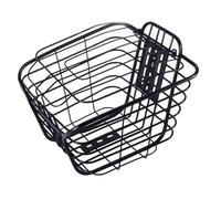 Ampio Cesto in Metallo per Bici Scooter Elettrico Ideale per Shopping e Errands