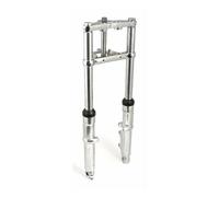 Ampio Glide Forcella Completa, Einscheibe, Cromo, per Harley-Davidson 84-99 FXST