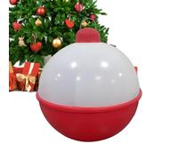 Ampio ornamento gonfiabile - 24 pollici Christmas Ball, Festive Holiday Yard Decoration, Hangable Sphere, Bright Indoor Outdoor Display | Tree Rami Balaustres Lawns Floor Bedroom Living Room St