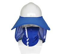 Ampio Parasole Collo Scudo Per Cappelli Duri Costruzione Caschi Sicuri Parasole Alta Visibilità Riflettente Mesh Collo Shield Per Hardhat