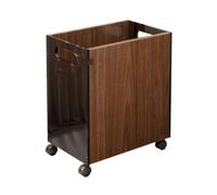 Ampio portaoggetti aperto for tappetino da yoga | Realizzato in acrilico e MDF,con rotelle su tutti e quattro gli angoli, può supportare fino a 60 libbre