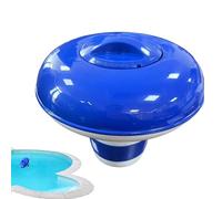 Ampio supporto per galleggiamento, regolabile, tablet per piscine o spa, galleggiare per acqua sanitizzante in backyard pool Hot Tub oro Fountain, blu, 5 pollici, 1 pezzo
