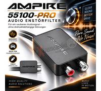 Filtro antidisturbo audio AMPIRE 55100-PRO (NF) con connettore RCA contro...
