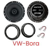 AMPIRE CPX165 Set casse altoparlanti coassiali compatibili per VW Bora (1J5)
