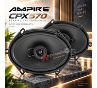 AMPIRE CPX570 Altoparlante coassiale 5x7, calotta di seta 16 mm senza griglia...