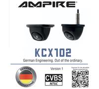 AMPIRE KCX102 Telecamera on/sottopensile per auto, autobus, camper, camion o ...