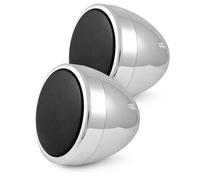 AMPIRE QX75-CHR Altoparlanti Premium da incasso, 7 cm, cromati 1 paio (2 pezzi)