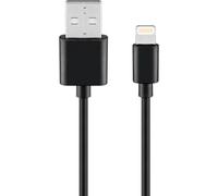 GOOBAY 72904 - Cavo di sincronizzazione e ricarica, USB-A > Lightning, 0,5 m, n