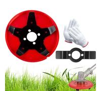 Amplearctic Weeding Disc, 2025 Upgraded Weeding Discs for Weed Eater, One Blade Replacement Heads, Multifunctional Trim Season Weeder Plate, Universal Weed Eater Head Replacement (1)