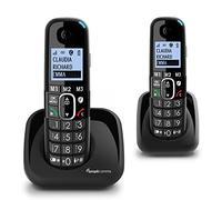 Telefoni cordless Amplicomms Bigtel 1502 Duo DECT per anziani