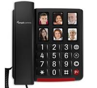 E_0001_7265082 Amplicom Amplicomms BigTel 40 Plus UN Analog Telefon dark grey (A