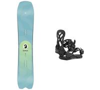 Amplid - Snowboard all-mountain - Pack Soulmate 2027 in Legno - Blu