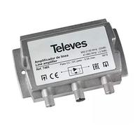 AMPLIF.LINEA 1E/1S UHF/FI G-2,5/20dB + DC