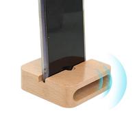 Amplificador De Soporte Para Teléfono: Soporte Para Sonido Más Fuerte, Soporte De Escritorio Móvil, Altavoz Para Celular | El Diseño Natural Permite La Amplificación Física, La Construcción Portátil M