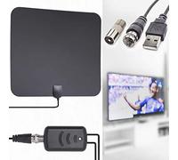 1080p Amplificatore Dvb-T / T2 Antenna Super Piatta USB Full HD TV Televisore