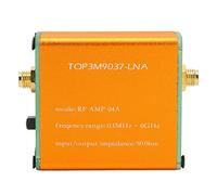 Amplificatore a Basso Rumore da 1,95 GHz-6 GHz, Modulo Preamplificatore di Potenza RF LNA Ad Alto Guadagno da 20 DB per Onde Corte, Radio FM, (Fornito con batteria agli ioni di
