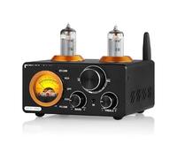 Amplificatore a valvole HiFi 5.0 U DAC Ricevitore stereo COAX/OPT Amplificatore audio digitale for la casa con VU Meter 100W+100W