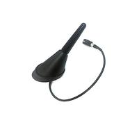 Amplificatore antenna antenna per radio per auto in metallo 2,2 pollici Amplificatore antenna Radio Atta per auto, Numeri di modello: 1J0035501F, 1J0035501C
