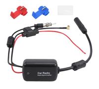 Amplificatore Antenna DAB per Autoradio - Antenna Radio FM Splitter FM/AM DAB+ Universale 12V - Adattatore Radio