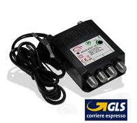 Amplificatore ANTENNA di linea Da Interno 4 uscite 20 db JOLLY LINE JL45159/5G