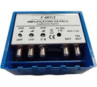 Amplificatore Antenna TV Da Palo Con Filtro Lte/5G, Guadagno Massimo 40Db Regola