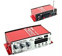 AMPLIFICATORE AUDIO 12V USB MP3 CASA AUTO 2 CANALI STEREO 40W TELECOMANDO MA120