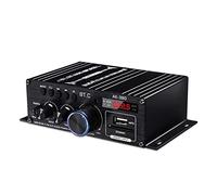 Amplificatore Audio, Accomplificatore digitale AK380 stereo BASSO Audio Player Auto Speaker Bluetooth 5.0 Ricevitore Power HiFi Amplificatore Amplificatore Music Player for la casa