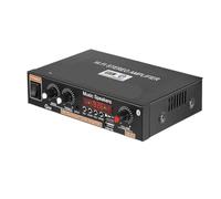 Amplificatore audio, Amplificatore 45Wx2 canali 2.0 digitale for auto domestica potente Bluetooth HiFi stereo subwoofer AMP per la casa, Karaoke
