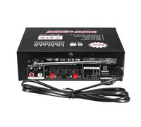 Amplificatore audio, Amplificatore, Amplificatori Domestici Digitali Display Audio Potenza Stereo HIFI Da 300 W + 2 Canali,per feste, TV