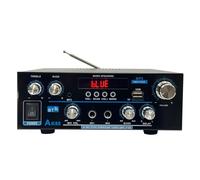 Amplificatore audio, Amplificatore for auto 900 W max 2.0 canali 70 + Bluetooth Hi-Fi AMP Lettore musicale per la casa, Karaoke
