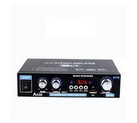 Amplificatore Audio, Amplificatore stereo Bluetooth auto Bluetooth HiFi Digital Audio Home Karaoke Power amp FM USB. Amplificatore auto auto con telecomando 90W + 90W(90WX2)