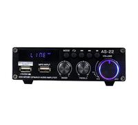 Amplificatore Audio Blitzwolf AS-22 45W Bluetooth 5.0 USB Telecomando Nero