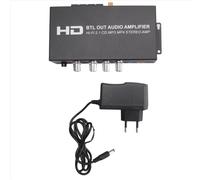 Amplificatore audio HI-FI 2.1CH 160W+80W per Bluetooth/-compatibile / /AUX /Controllo degli alti per casa/auto SPINA UE