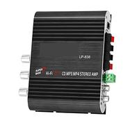 Amplificatore audio, Mini HIFI Stereo Amplificatore di potenza Subwoofer MP3 Autoradio 2.1 Canali Accessori for auto Super Bass for uso domestico